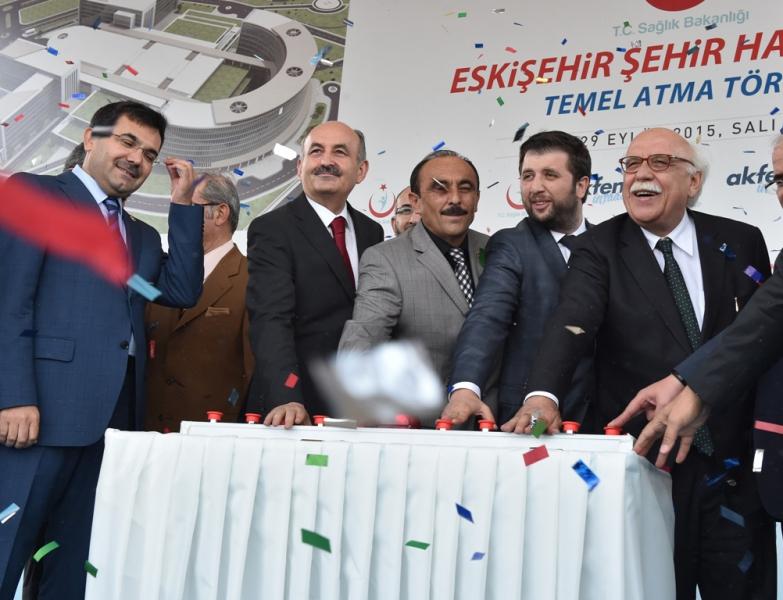 Minister Avcı attends ground breaking ceremony of Eskişehir City Hospital