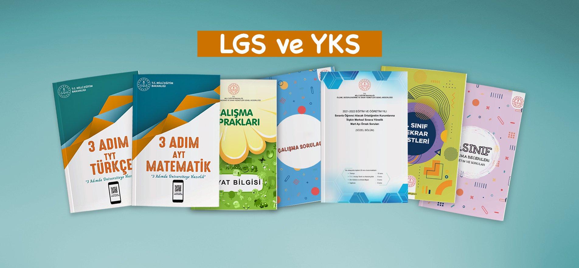 THE MINISTRY HAS DISTRIBUTED 15 MILLION SUPPLEMENTARY SOURCES FOR STUDENTS WHO WILL ENTER LGS AND YKS EXAMS