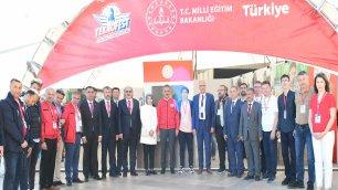 MINISTER ÖZER VISITED MEB STAND IN TEKNOFEST AZERBAIJAN